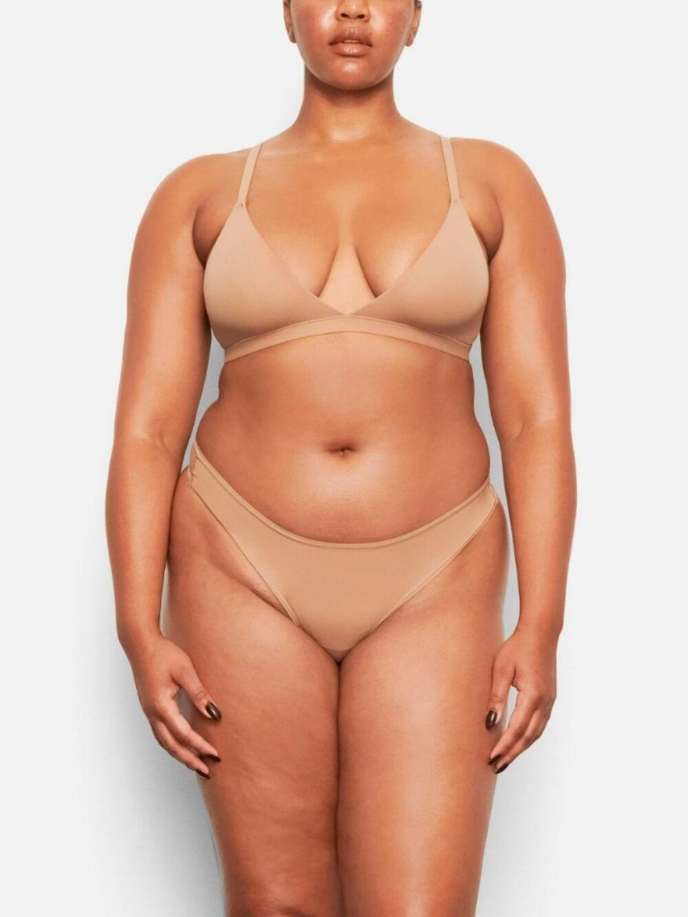 SKIMS Fits Everybody Triangle Bralette Sienna S